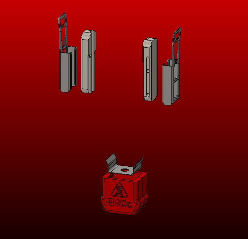 Starlex DHB D3x33 Hotend Base Set