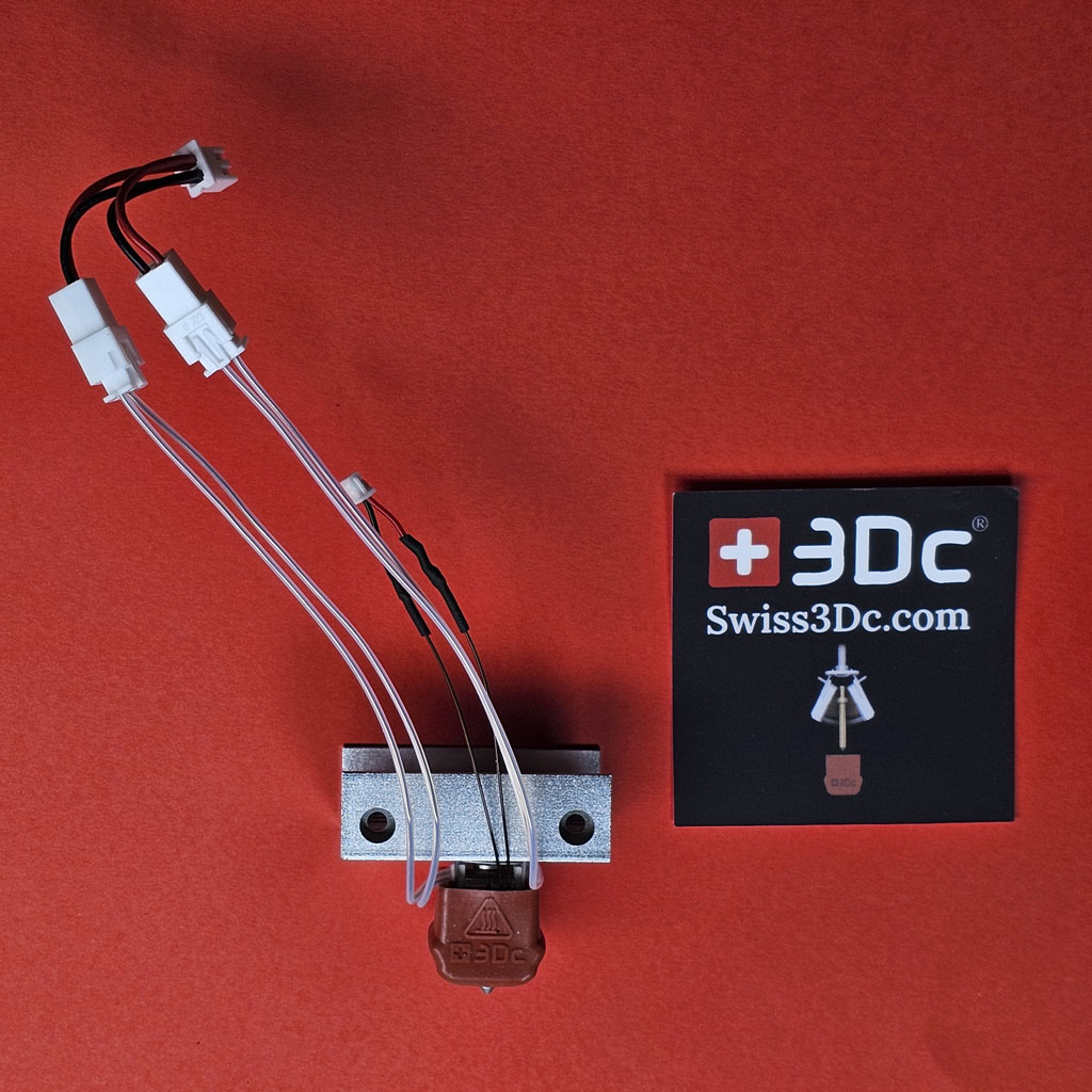 Full Kit Creality Sprite, Starlex DHB D2.5x22.5 HSS ( MCH 2x30W 24V JST xh2.54 - Thermistor NTC 100K 3950 JST xh1.25)