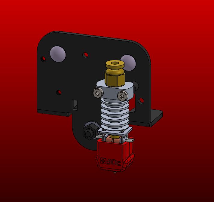 Full Kit, Starlex DHB D2.5-22.5-0.4mm Ender3_V2 Upgrade Sample image