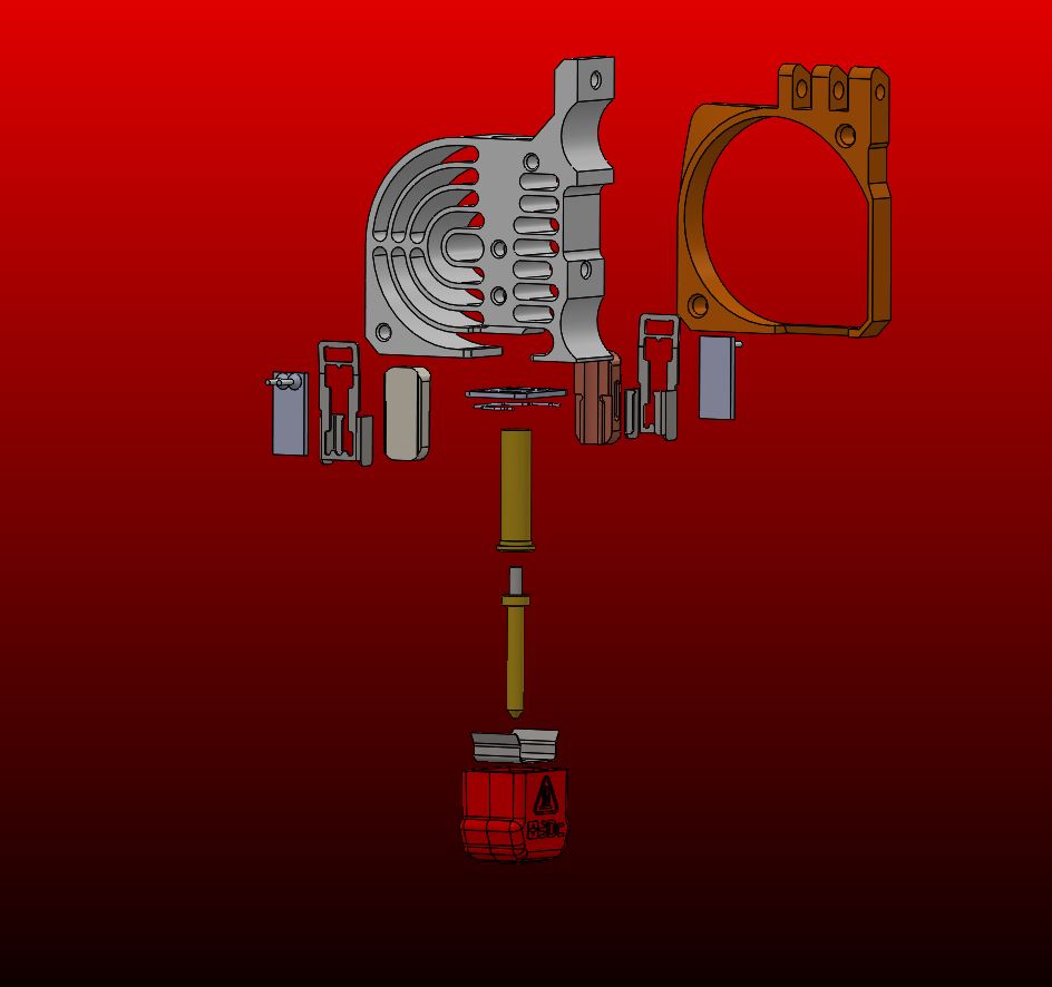 Full Kit, Prusa Mini DHB D2.5x22.5 Drop In Replacement kit