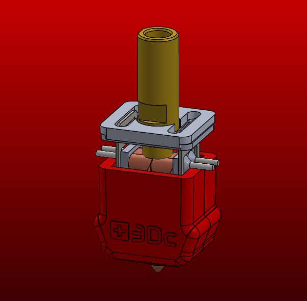 Starlex DHB D3.0x22.5 Kit for Ender3_V2 Original D7 HS Upgrade