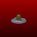 Base Plate Set Round M7S x 10 + Spacer + Spring In