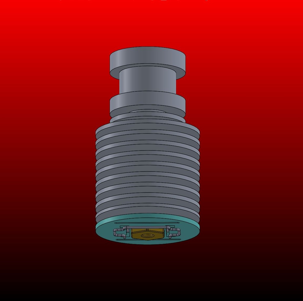 Base Plate Set M7 + E3D V6 Adapted Groove HS (DHB22.5) + Spring In Cold Set