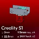 Full Kit, Creality Sprite S1 set, Starlex DHB D3.0x22.5 Base set, 4x Brass Nozzle Set, 2x MCH Heater 24W 24V JST 2.54, 1x Thermistor NTC 100K 3950 JST xh1.25