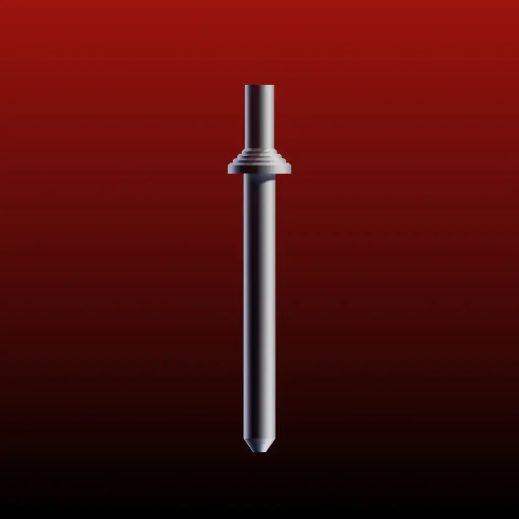 Nozzle D2.5x22.5 Hardened Stainless Steel (HSS)