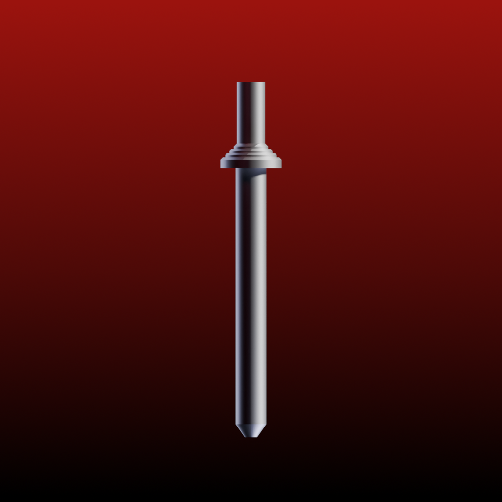 Buse D2.5x24 Inox trempé (HSS)