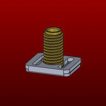 Base Plate Set M7S for E3D V6 Original HS + Spacer + Spring In
