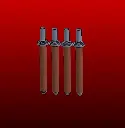 Set of 4 Nozzles D3.0x27.5 Hardened Stainless Steel Copper Sleeve