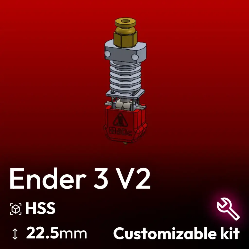 Customizable Kit Starlex DHB D2.5-22.5 Ender3_V2 Upgrade