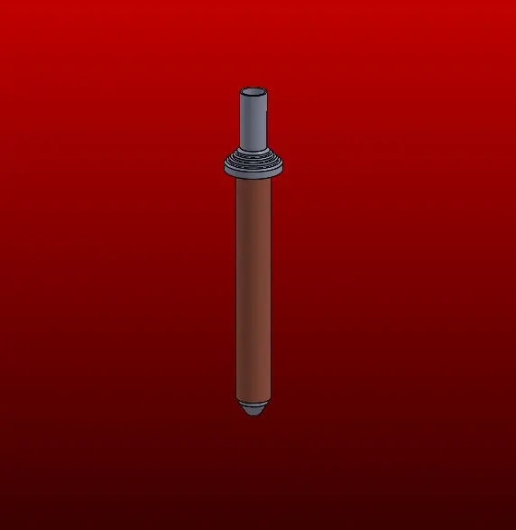Nozzle D3x33 HSS Copper Sleeve 0.8mm
