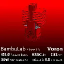 Full Kit BambuLab Voron, Starlex DHB D3.0x33, 2x30W