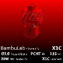 Full Kit BambuLab X1C, Starlex DHB D3.0x33 PCHT HF, 2x30W