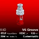 Customisable Kit E3D V6 Groove HS, Starlex DHB D3.0x33