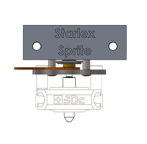 [22100000001] Set Starlex 22 Butterfly for Sprite Extruder Cold Parts