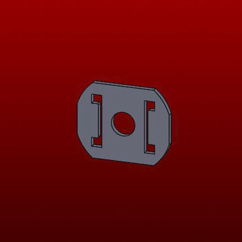 Base Plate D4 Rounded