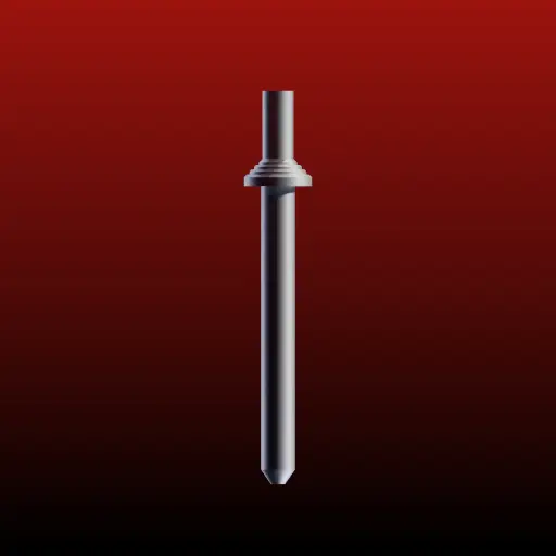 Nozzle D2.5x22.5 Hardened Stainless Steel (HSS)