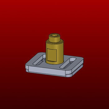 Base Plate Set D6S for Bondtech LGX  + Spacer + Spring In