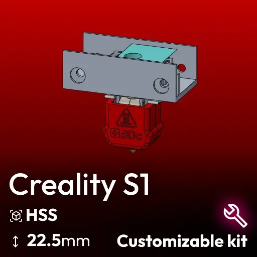 Customizable Kit Creality Sprite S1, Starlex DHB D2.5x22.5 HSS ( Thermistor NTC 100K 3950 JST xh1.25)