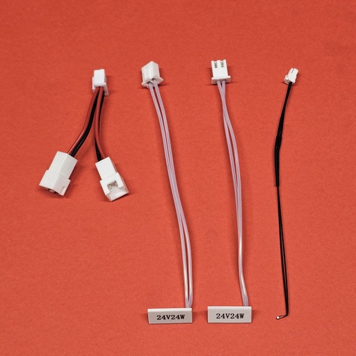 [S3Dc BBL X1C 2x24W Therm Yharn] BambuLab X1C 2xMCH 24W 24V + Thermistor + Harness Set