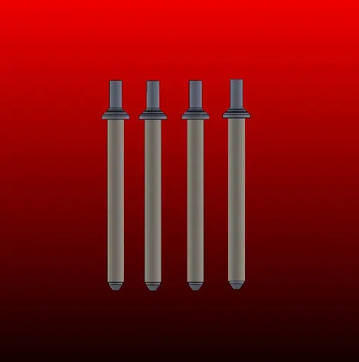 [S3DC-SET-4NZ-HSSC-3024-655] Set of 4 Nozzles D3.0x24 HSS+C Copper Sleeve