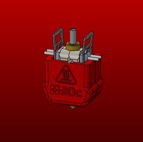 Starlex DHB D3.0x24 Hotend Full Kit (Hot Section)