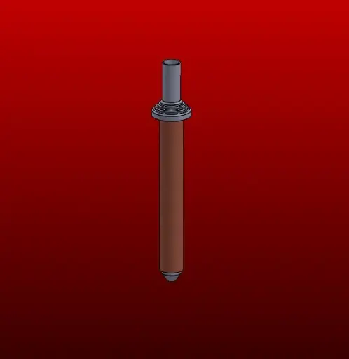 Nozzle D3x33 HSS Copper Sleeve 0.2mm